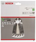 Bosch Optiline Ahşap Testere 160x20/16mm 36 Diş